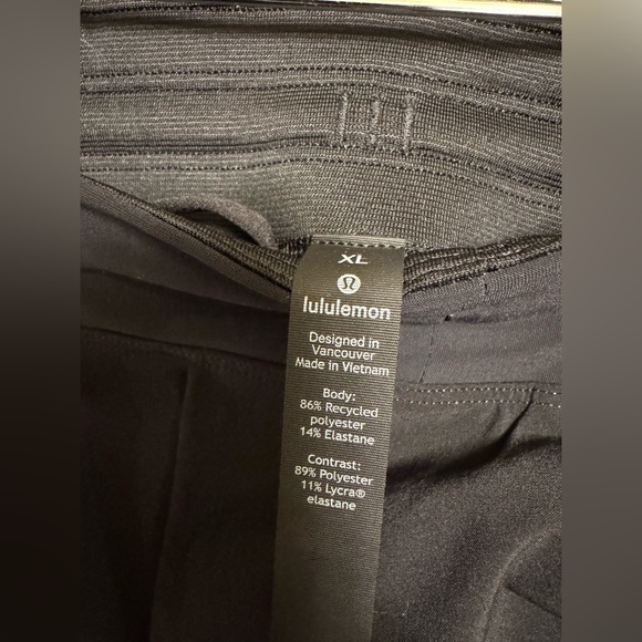 NWOT Lululemon Men's Shorts Black Size XL - Picture 5 of 7